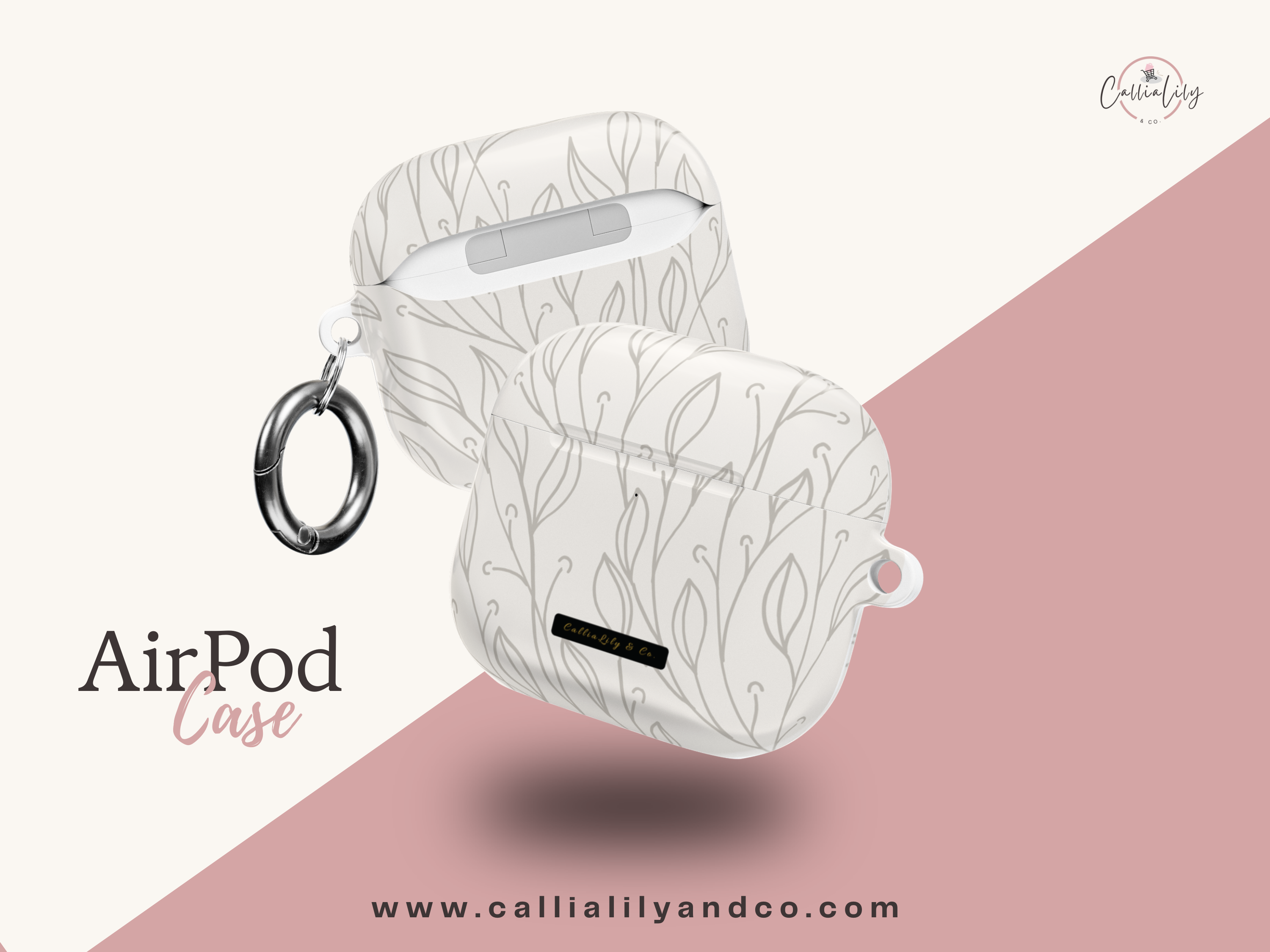 Hand-Drawn Leaf Vine AirPod Case | Airpods 4 Case Bow Airpod Pro Case Pressed flower art Airpod 4 Case Airpods Pro Case Airpod Pro 2 Case Floral Airpods Cases