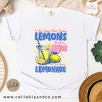 Life Gave Me Some Lemons, but my Jesus He'd be Makin Lemonade | Christian Graphic Tee |  Faith Over Fear Shirt | Summer Christian Shirt