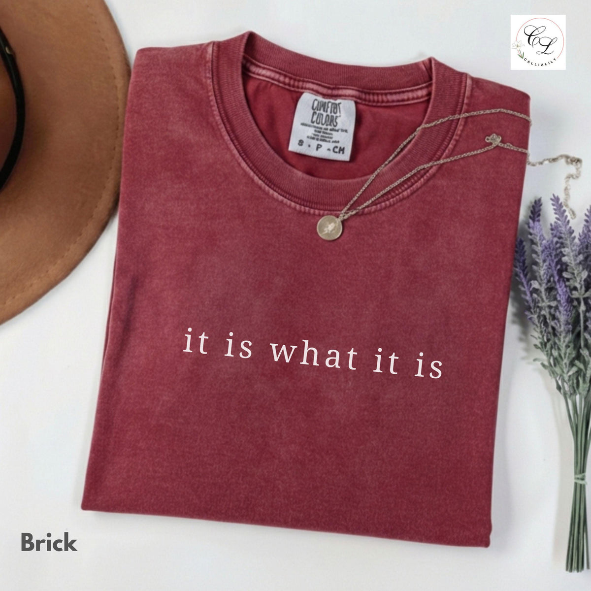 It Is What It – Minimalist Humor Tee