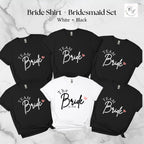 The Bride Script Heart T-Shirt | Bridal Shower Shirt