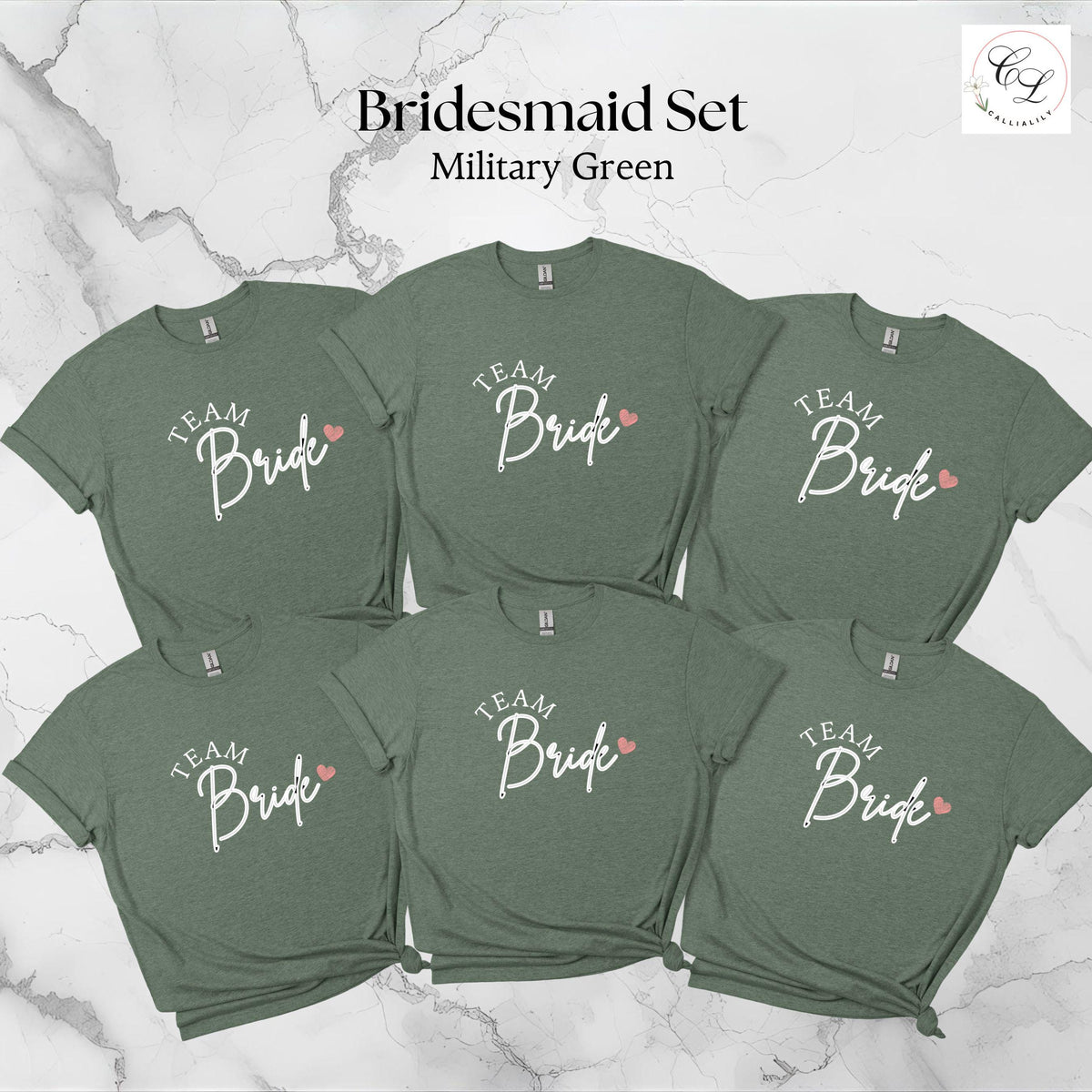 The Bride Script Heart T-Shirt | Bridal Shower Shirt