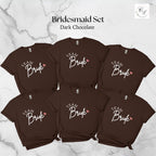 The Bride Script Heart T-Shirt | Bridal Shower Shirt