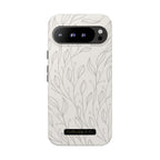 Hand-Drawn Leaf Vine Phone Case | Tough Phone Case