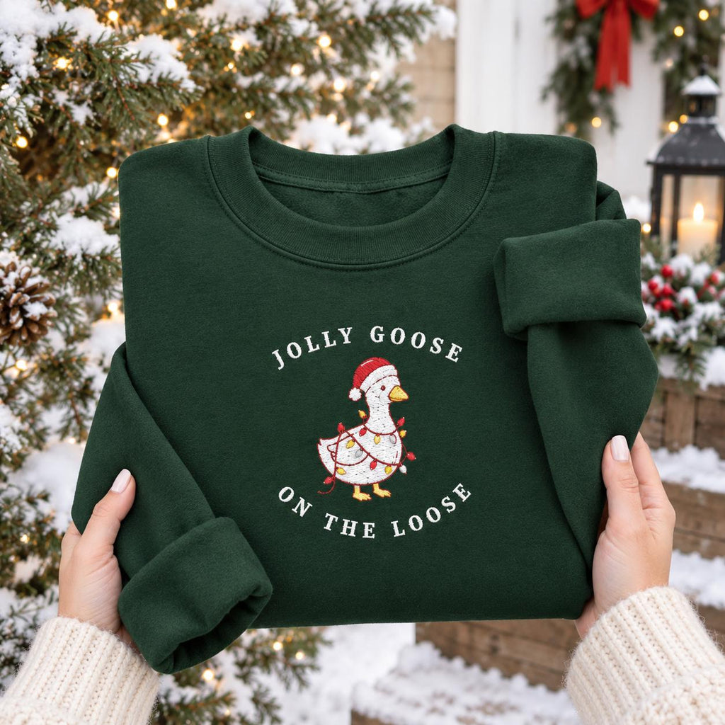 Jolly Goose on the Loose | Unisex Heavy Blend™ Crewneck Sweatshirt