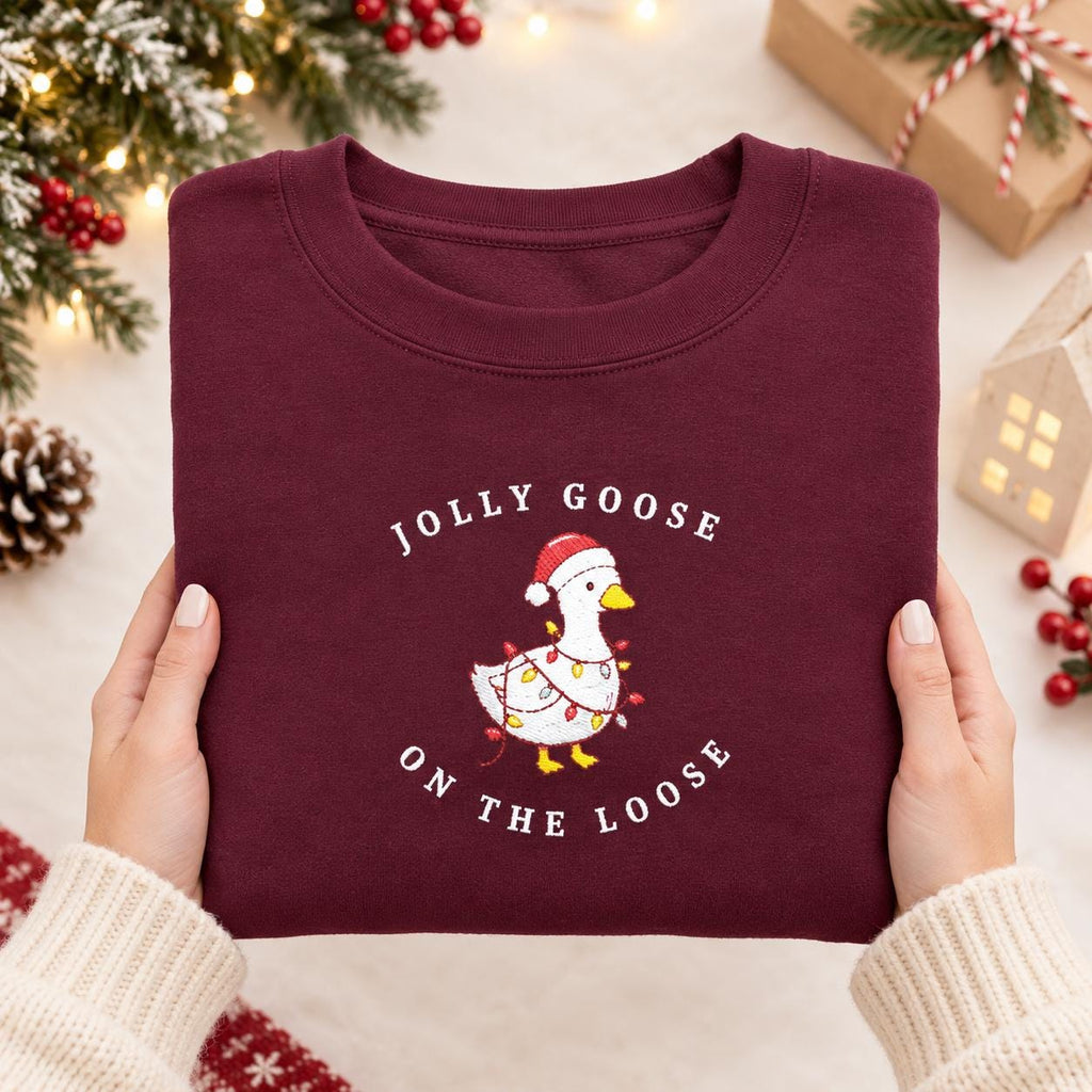 Jolly Goose on the Loose | Unisex Heavy Blend™ Crewneck Sweatshirt