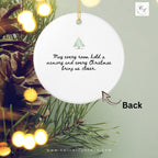 First Christmas in New Home Ornament | Double-Sided Ceramic Keepsake (2026)