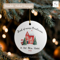 First of Many Christmases in Our New Home | Ceramic Keepsake Gift (Double-Sided)