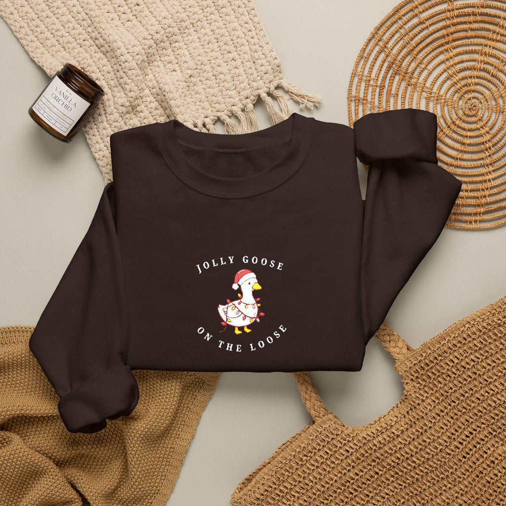 Jolly Goose on the Loose | Unisex Heavy Blend™ Crewneck Sweatshirt